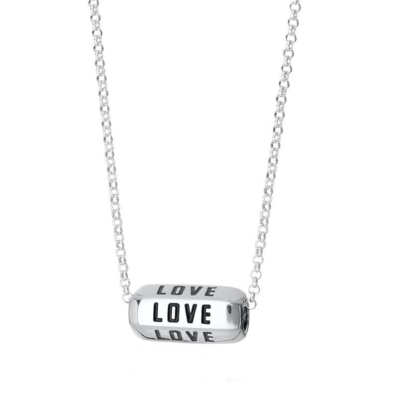 Collar Love de Plata 950 - nativosjewelry