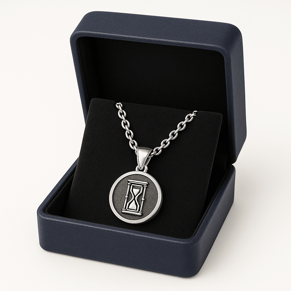 Collar Tempo Arena - Plata 950 - nativosjewelry
