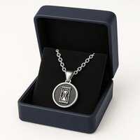 Thumbnail for Collar Tempo Arena - Plata 950 - nativosjewelry