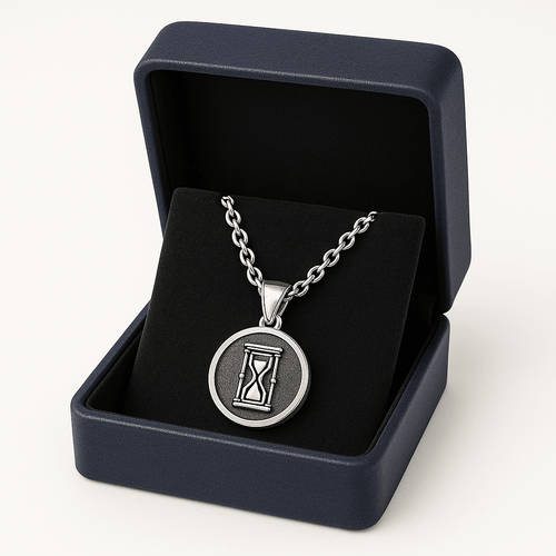 Collar Tempo Arena - Plata 950 - nativosjewelry