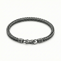 Thumbnail for Espiga Sutil 2.5mm — Silver Bracelet 950 - nativosjewelry