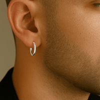 Thumbnail for Argolla Minimalista de Plata 950 - nativosjewelry