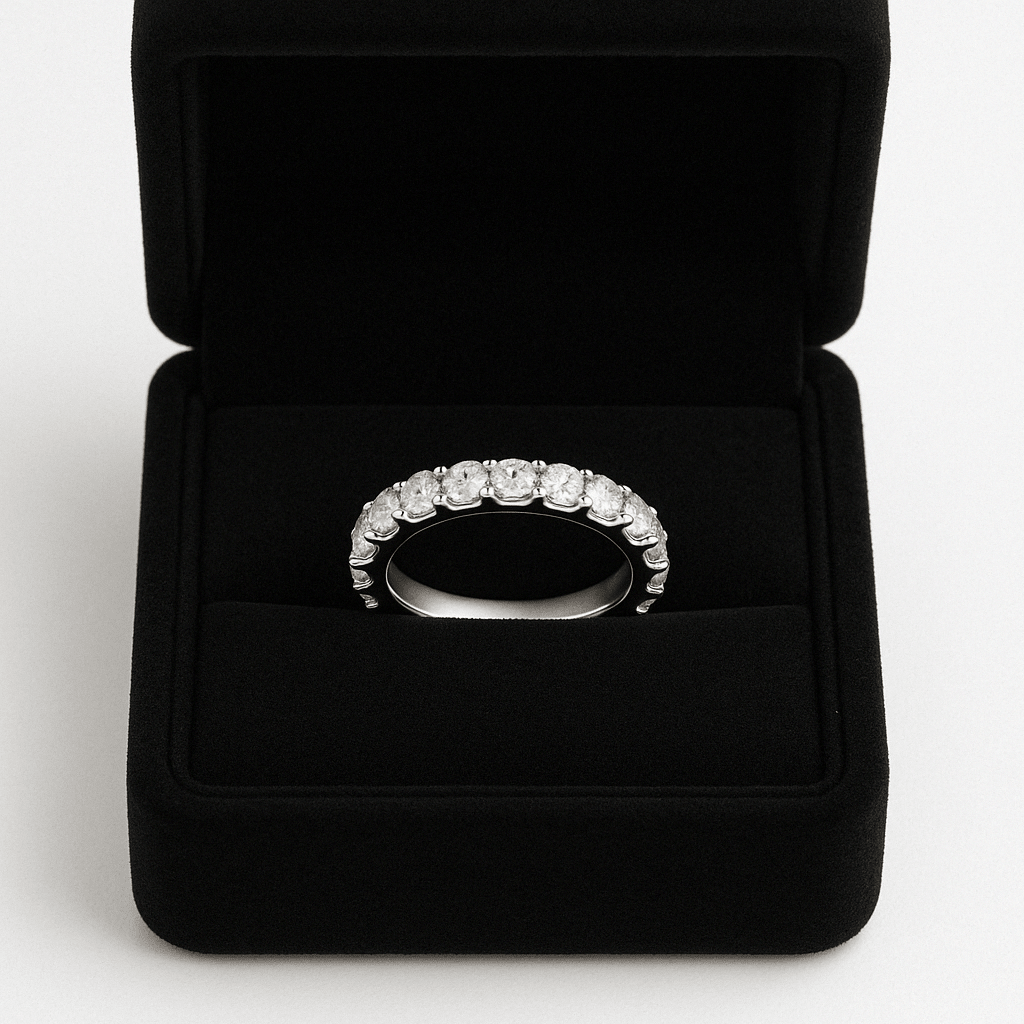 Tennis Iced — Anillo Plata 950 - nativosjewelry
