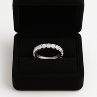 Thumbnail for Tennis Iced — Anillo Plata 950 - nativosjewelry