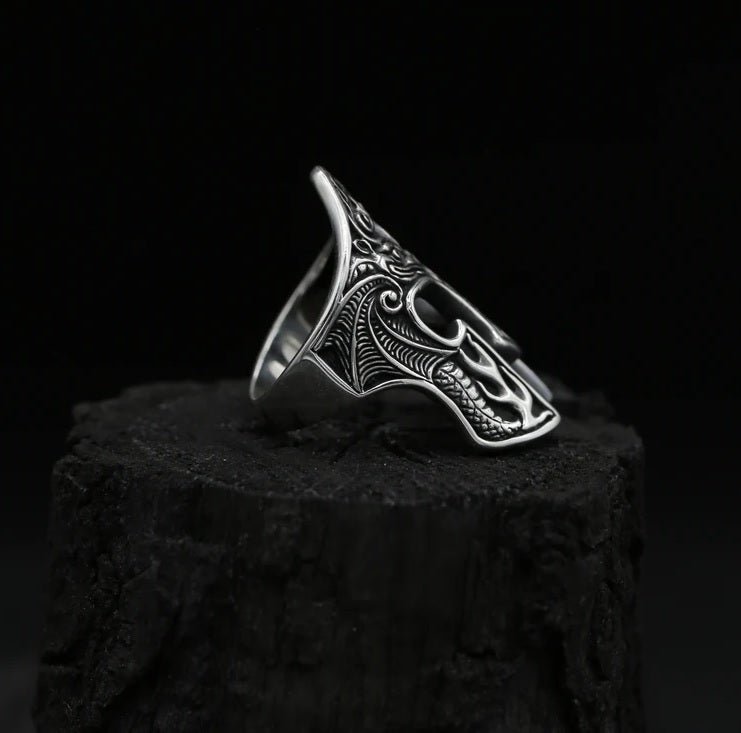 Anillo Espartano de Plata ley 950 - nativosjewelry