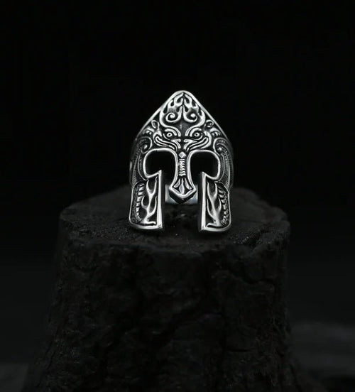 Anillo Espartano de Plata ley 950 - nativosjewelry