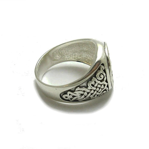 Caballero San Jorge — Anillo Plata 950 - nativosjewelry