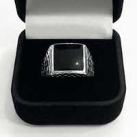 Thumbnail for Carved — Anillo Plata 950 - nativosjewelry