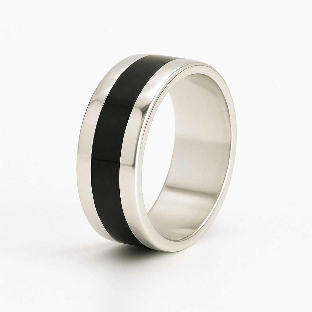 Eclipse — Anillo Plata 950 - nativosjewelry