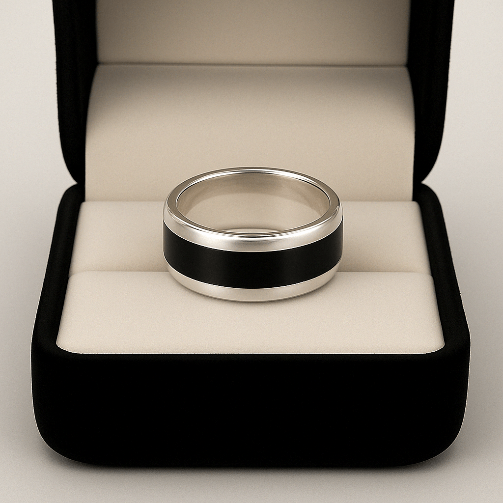Eclipse — Anillo Plata 950 - nativosjewelry