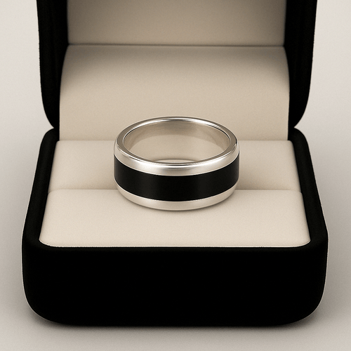 Eclipse — Anillo Plata 950 - nativosjewelry