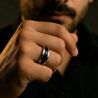 Thumbnail for Eclipse — Anillo Plata 950 - nativosjewelry
