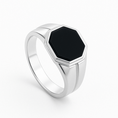 Onix Negro Octo - nativosjewelry