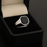Thumbnail for Onix Negro Octo - nativosjewelry
