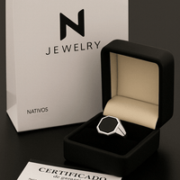 Thumbnail for Onix Negro Octo - nativosjewelry