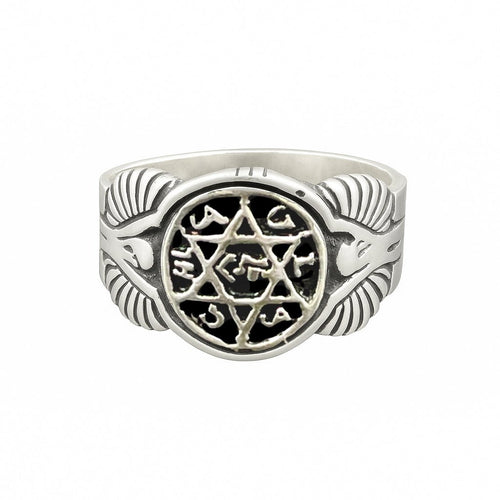 Rey Salomón — Anillo Plata 950 - nativosjewelry