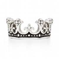 Thumbnail for Royal Crown — Anillo Plata 950 - nativosjewelry