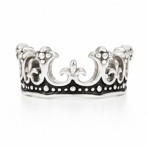 Royal Crown — Anillo Plata 950 - nativosjewelry