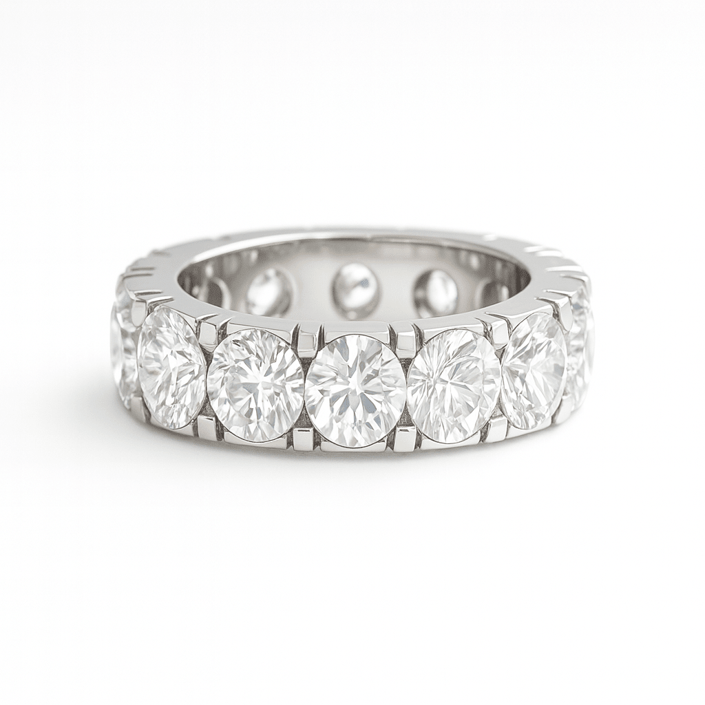 Crystal Line — Anillo Plata 950 - nativosjewelry
