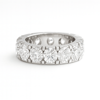 Thumbnail for Crystal Line — Anillo Plata 950 - nativosjewelry