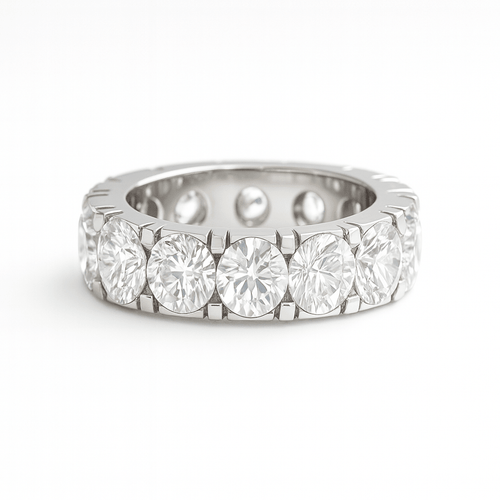 Crystal Line — Anillo Plata 950 - nativosjewelry