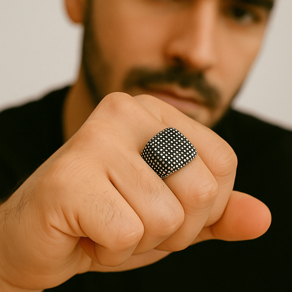 Point — Anillo Plata 950 - nativosjewelry