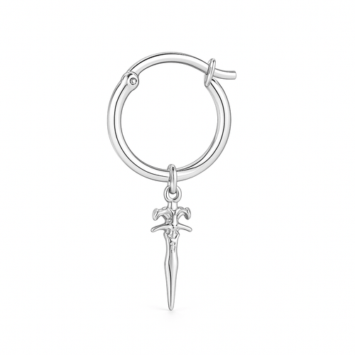 Aro de Plata 950 con Dije Espada – Nativos Jewelry - nativosjewelry