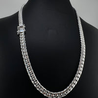 Thumbnail for Cadena Cubana 10mm — Plata Ley 950 - nativosjewelry