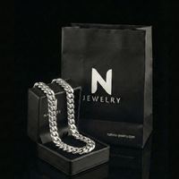 Thumbnail for Cadena Cubana 10mm — Plata Ley 950 - nativosjewelry