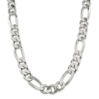 Thumbnail for Cadena de Plata ley 950 Fígaro 6mm 50gr - nativosjewelry