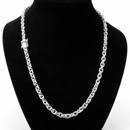 Cadena Forcet de Plata 950 6mm - nativosjewelry