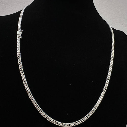 Cadena Lomo 4mm de ancho crucifijo 9cm - nativosjewelry
