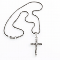 Thumbnail for Carved Cross - nativosjewelry