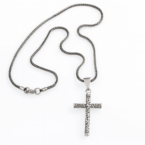 Carved Cross - nativosjewelry