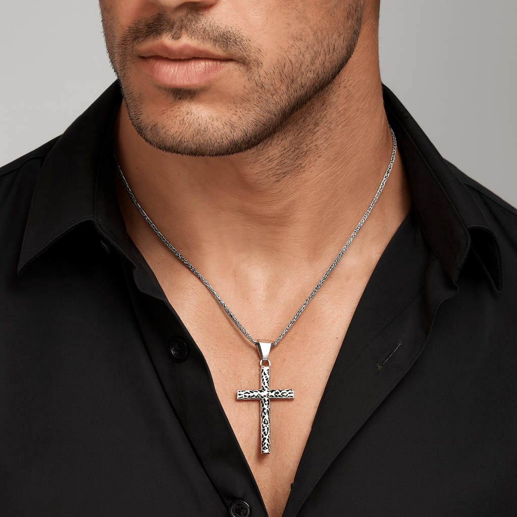 Carved Cross - nativosjewelry