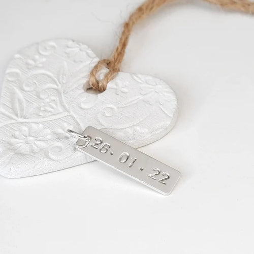 Collar y placa personalizada Plata 950 - nativosjewelry