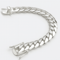 Thumbnail for Cuban Titan 20mm — Silver Cuban Bracelet 999 (21cm / 8.5”) - nativosjewelry