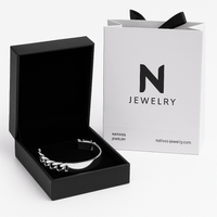 Thumbnail for Esclava Dominio 11mm — Silver ID Bracelet 950 (21cm) - nativosjewelry