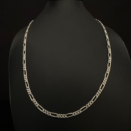 Fígaro 3 mm — Cadena Plata 950 - nativosjewelry
