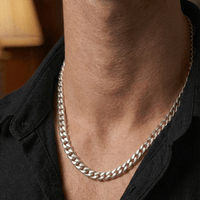 Thumbnail for Lomo de Corvina 7mm — Cadena Plata 950 - nativosjewelry