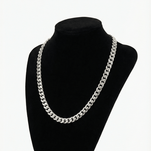 Lomo de Corvina 7mm — Cadena Plata 950 - nativosjewelry
