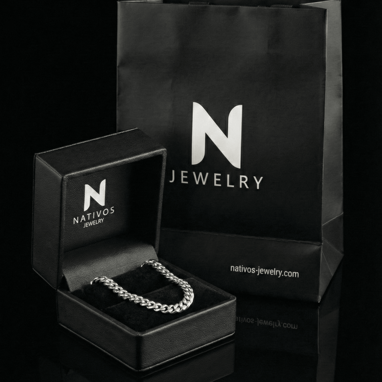 Lomo de Corvina 7mm — Cadena Plata 950 - nativosjewelry