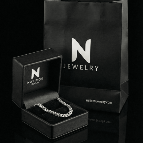 Lomo de Corvina 7mm — Cadena Plata 950 - nativosjewelry