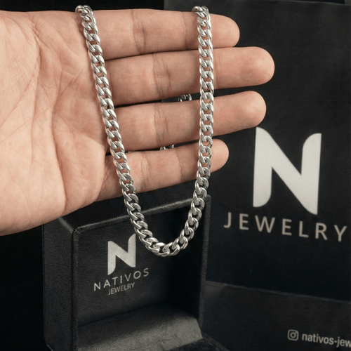 Lomo de Corvina 7mm — Cadena Plata 950 - nativosjewelry