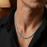 Thumbnail for Lomo de Corvina 7mm — Cadena Plata 950 - nativosjewelry