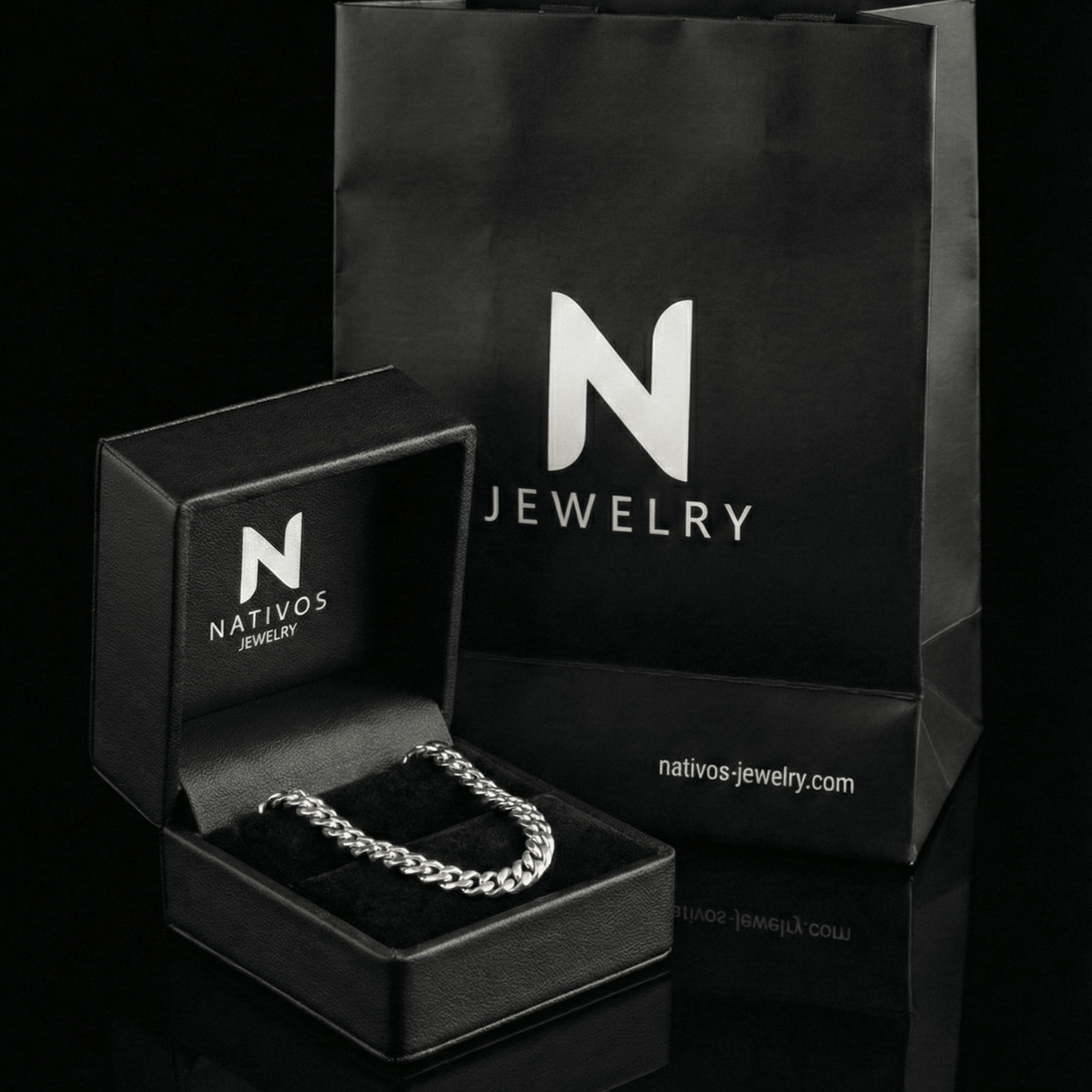 Lomo de Corvina 7mm — Cadena Plata 950 - nativosjewelry