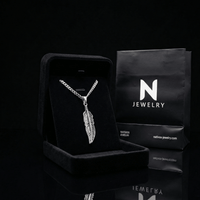 Thumbnail for Pluma — Collar Lomo de Corvina Plata 950 - nativosjewelry