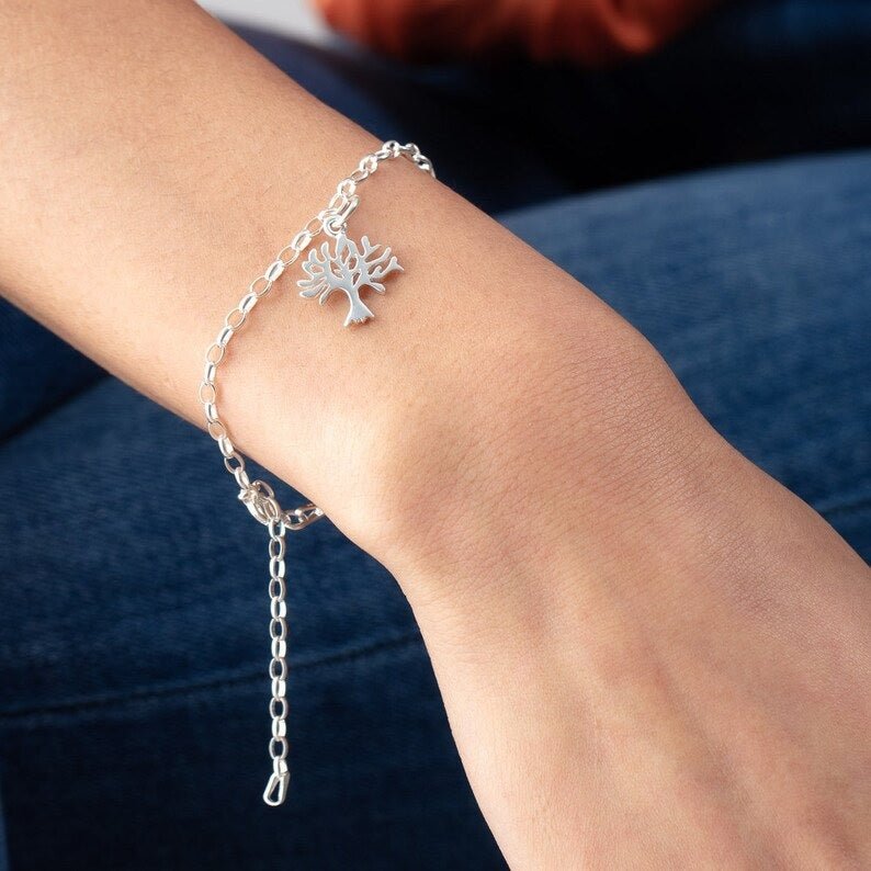 Pulsera Arbol de la Vida Plata 950 - nativosjewelry