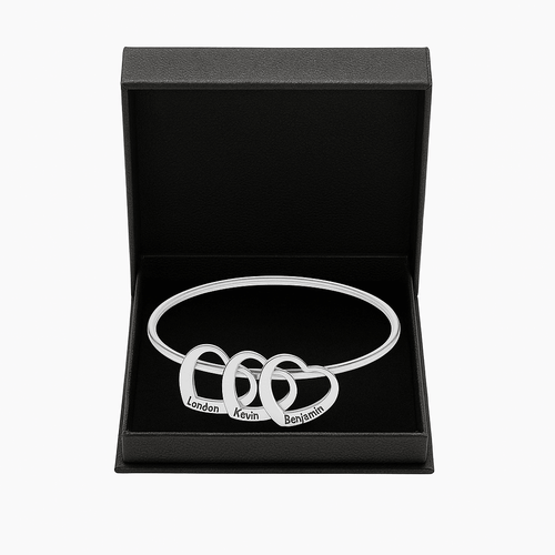 Brazalete con dije personalizado de Plata 950 - nativosjewelry