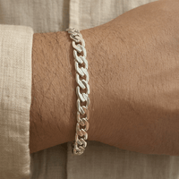 Thumbnail for Hexagonal Precisión 6mm — Silver Bracelet 950 - nativosjewelry